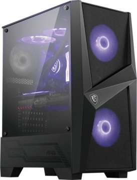 Msi MAG FORGE 100M Tempered Glass Black