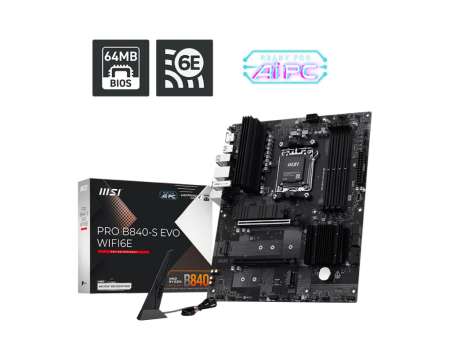 Msi PRO B840-S EVO WIFI6E