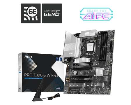 Msi PRO Z890-S WIFI6E Msi PRO Z890-S WIFI6E