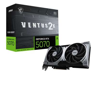 Msi RTX5070 12G VENTUS 2X OC