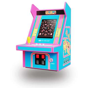 MY ARCADE Ms.Pac-Man Micro Player Pro Retro Arcade 6.75" Hordozható MY ARCADE Ms.Pac-Man Micro Player Pro Retro Arcade 6.75" Hordozható