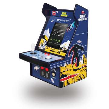 MY ARCADE Space Invaders Micro Player Pro Portable Retro Arcade 6.75" Hordozható