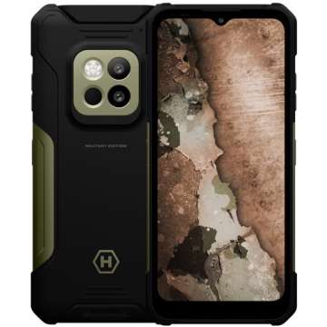 MyPhone Hammer Construction 2 Thermal 5G Military Edition 256GB Black/Green