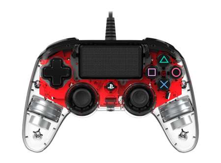 Nacon Compact USB Gamepad Red/Transparent Nacon Compact USB Gamepad Red/Transparent