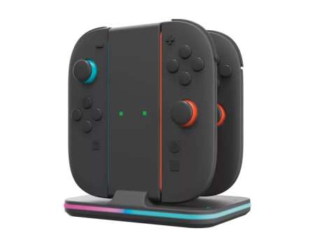 Nacon Quadcharging Station for Nintendo Switch 2 Black Nacon Quadcharging Station for Nintendo Switch 2 Black