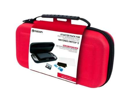 Nacon Red Case and Protection Pack for Nintendo Switch 2