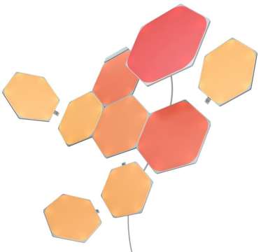 Nanoleaf Shapes Hexagons Starter Kit 9 Panels Nanoleaf Shapes Hexagons Starter Kit 9 Panels