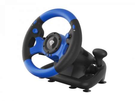 Natec Genesis Seaborg 350 Racing USB Kormány Black/Blue Natec Genesis Seaborg 350 Racing USB Kormány Black/Blue