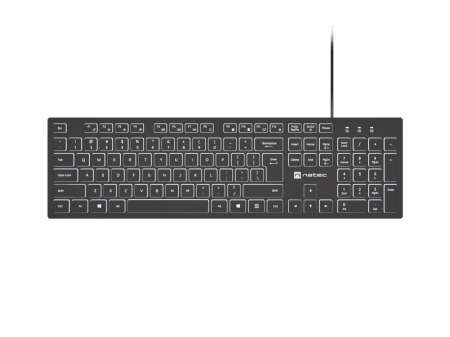 natec Herring Glow Keyboard Black US