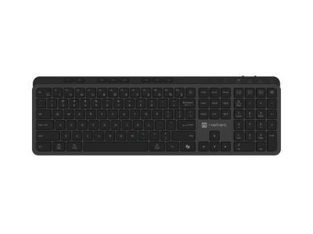 natec Medusa Wireless Bluetooth Keyboard Black US natec Medusa Wireless Bluetooth Keyboard Black US