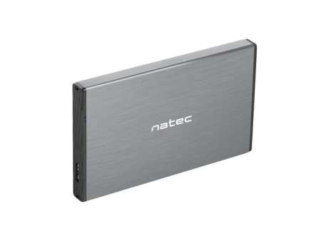 natec Rhino external HDD enclosure Grey