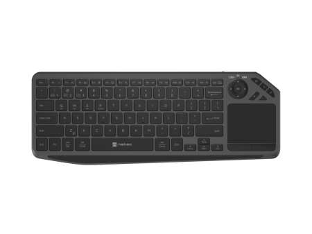 natec Turbot 2 Wireless Bluetooth Keyboard Black US