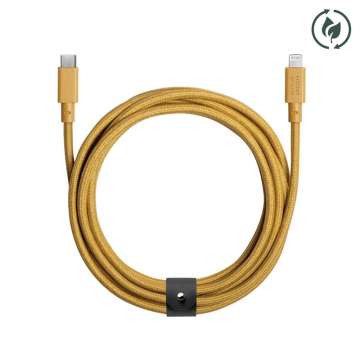 Native Union Belt Cable (USB-C – Lightning) 3m, kraft Native Union Belt Cable (USB-C – Lightning) 3m, kraft