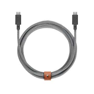 Native Union Belt XL USB-C to USB-C cable 3m Zebra
