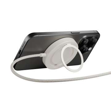 Native Union Snapstand Qi2 wireless charger Sandstone