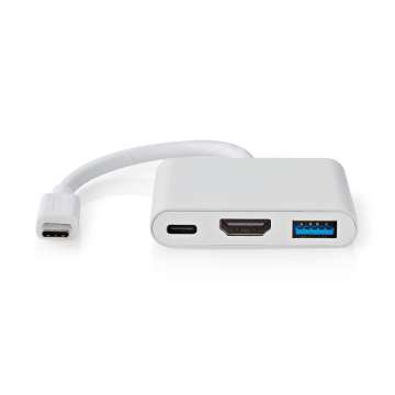 Nedis CCGB64770WT01 USB Multi-Port Adapter White