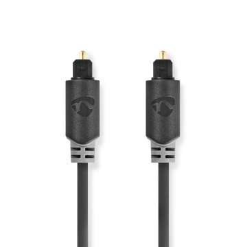 Nedis TosLink Male - TosLink Male Optical Audio Cable 3m Black