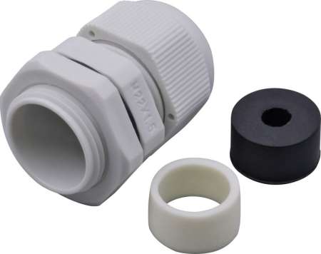 Nestron Tömszelence; M22x1.5; 4-8mm és 10-14mm gyűrűvel; IP68