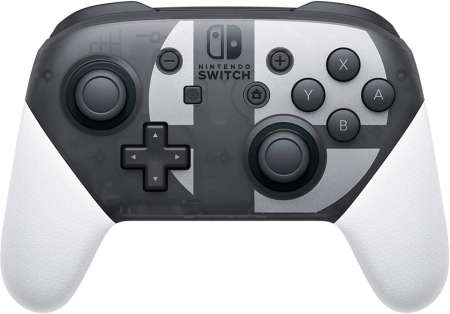 Nintendo Switch Pro Super Smash Bros Ultimate Wireless Gamepad White/Black