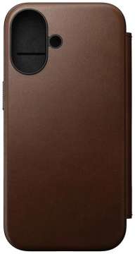 Nomad Modern Leather Folio iPhone 16 Brown Nomad Modern Leather Folio iPhone 16 Brown