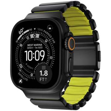 Nomad Stratos Band for FKM AW 45/46/49mm Black Titanium