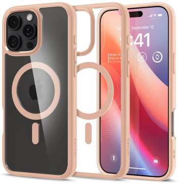 Spigen Ultra Hybrid MagSafe iPhone 16 Pro Max Rose Titanium Spigen Ultra Hybrid MagSafe iPhone 16 Pro Max Rose Titanium