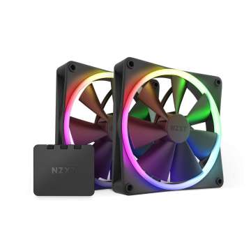 NZXT F140 RGB Twin Pack Black NZXT F140 RGB Twin Pack Black