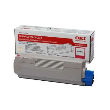 Oki C5850/5950 Magenta toner Oki C5850/5950 Magenta toner