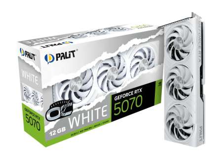 Palit GeForce RTX5070 12GB DDR7 White OC Palit GeForce RTX5070 12GB DDR7 White OC