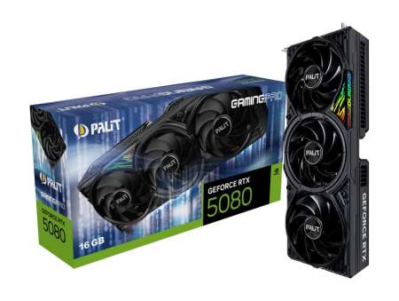 Palit GeForce RTX5080 16GB DDR7 GamingPro Palit GeForce RTX5080 16GB DDR7 GamingPro