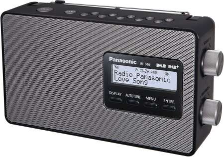 Panasonic RF-D10EG-K Digital DAB/DAB+ Radio Black