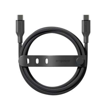 PanzerGlass 60W USB-C to USB-C USB 2.0 cable 2m Black