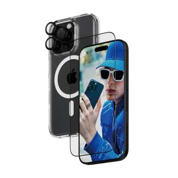 PanzerGlass PanzerGlass 3-in-1 Privacy Protection Bundle for iPhone 16 Pro