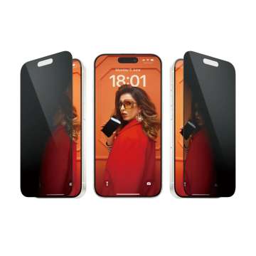 PanzerGlass Privacy Screen Protector iPhone 15 Pro