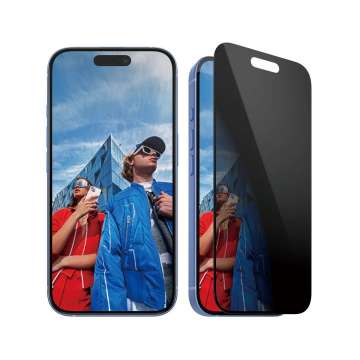 PanzerGlass Privacy Screen Protector iPhone 16 15 UWF