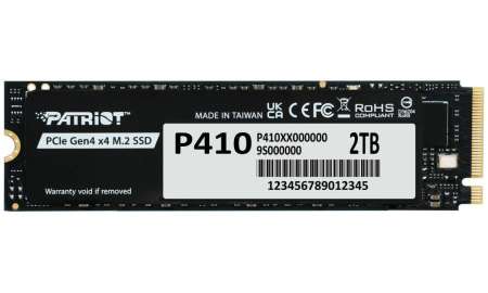 Patriot 2TB M.2 2280 NVMe P410 Black