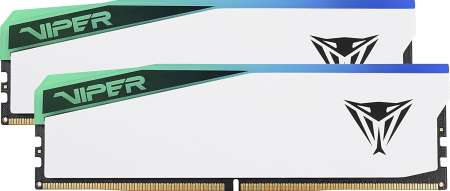 Patriot 48GB DDR5 3500MHz Kit(2x24GB) Viper Elite 5 RGB White Patriot 48GB DDR5 3500MHz Kit(2x24GB) Viper Elite 5 RGB White