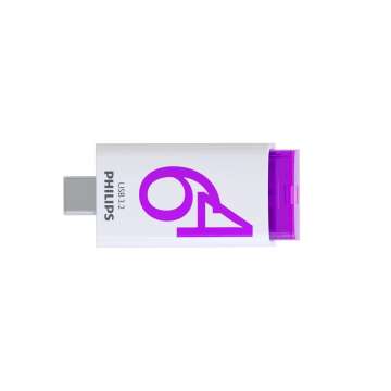 Philips 64GB USB 3.2 Type-C Magic Purpe Philips 64GB USB 3.2 Type-C Magic Purpe