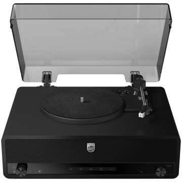 Philips TAV3000B Retro Bluetooth Turntable Black