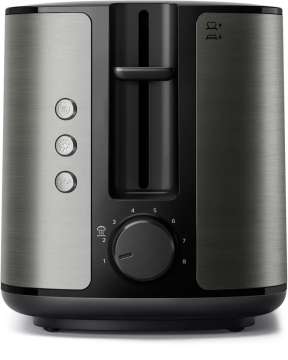 Philips Viva Collection HD2651/80 950W Kenyérpirító Black/Grey