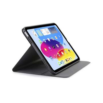 Pipetto Origami No5 Rotating Folio Case iPad 10.9 (2022) Black