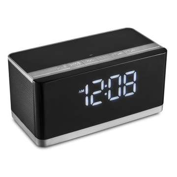 Platinet PMGC10A Bluetooth Speaker + Clock Black Platinet PMGC10A Bluetooth Speaker + Clock Black