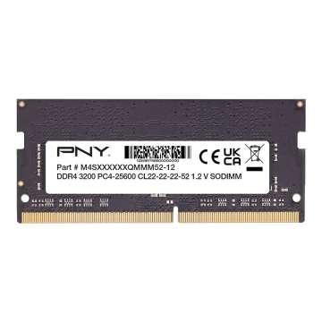 PNY 16GB DDR4 3200MHz SODIMM Performance Black