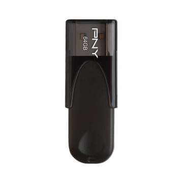 PNY 64GB Attaché 4 USB 2.0 Black PNY 64GB Attaché 4 USB 2.0 Black