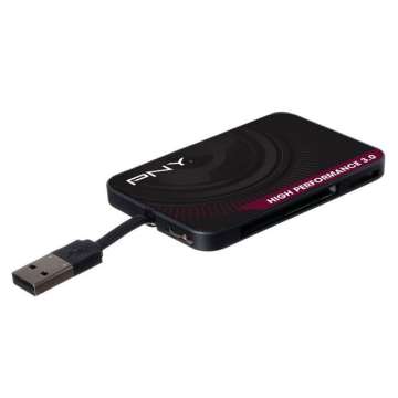 PNY High Performance Reader 3.0 Card Reader Black