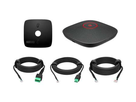 Poly Plantronics A2 Black Table Microphone w/ Mounting Plate Black