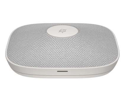Poly Plantronics A2 Black Table Microphone w/ Mounting Plate White Poly Plantronics A2 Black Table Microphone w/ Mounting Plate White