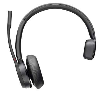 Poly Plantronics Voyager 4310-M UC Bluetooth Headset +BT700 dongle Black
