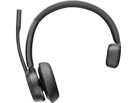 Poly Plantronics Voyager 4310 USB-C Bluetooth Headset with Charge Stand