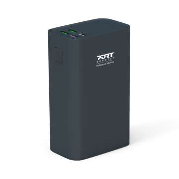 Port Designs 26800mAh 65W Powerbank Black